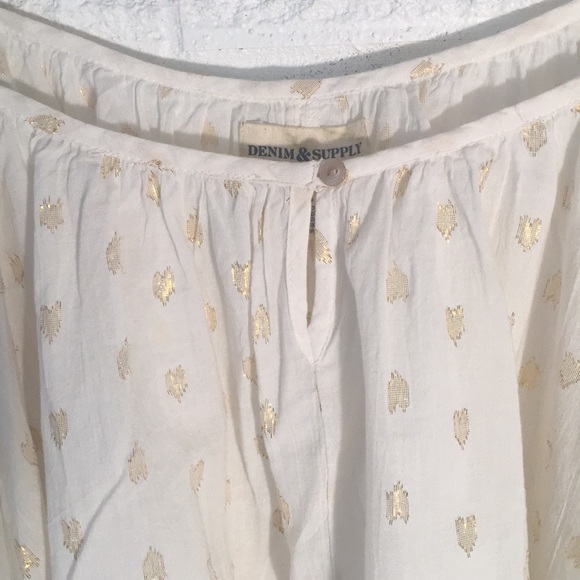 ADORABLE Ralph Lauren Denim and Supply Flowy Top - Picture 3 of 4